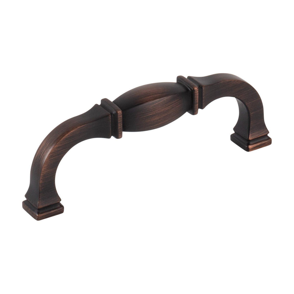 Jeffrey Alexander Audrey Handle in Brushed Oil Rubbed Bronze, 3 3/4"