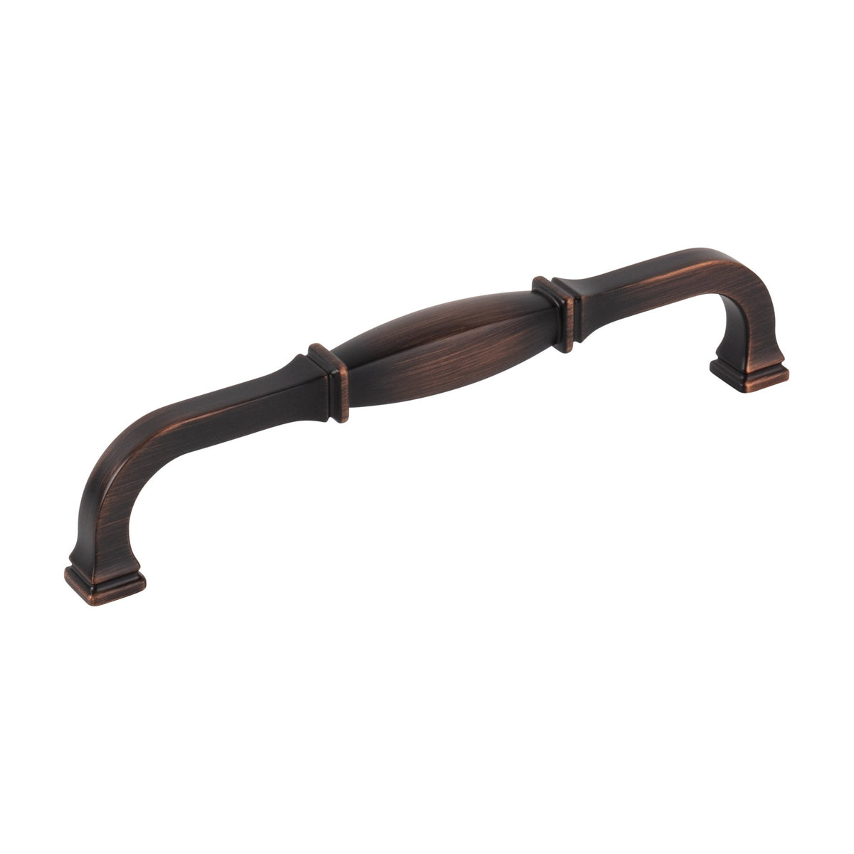 Jeffrey Alexander Audrey Handle in Brushed Oil Rubbed Bronze, 6 1/4"