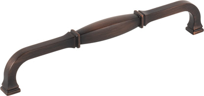 Jeffrey Alexander Audrey Handle in Brushed Oil Rubbed Bronze, 7 1/2"
