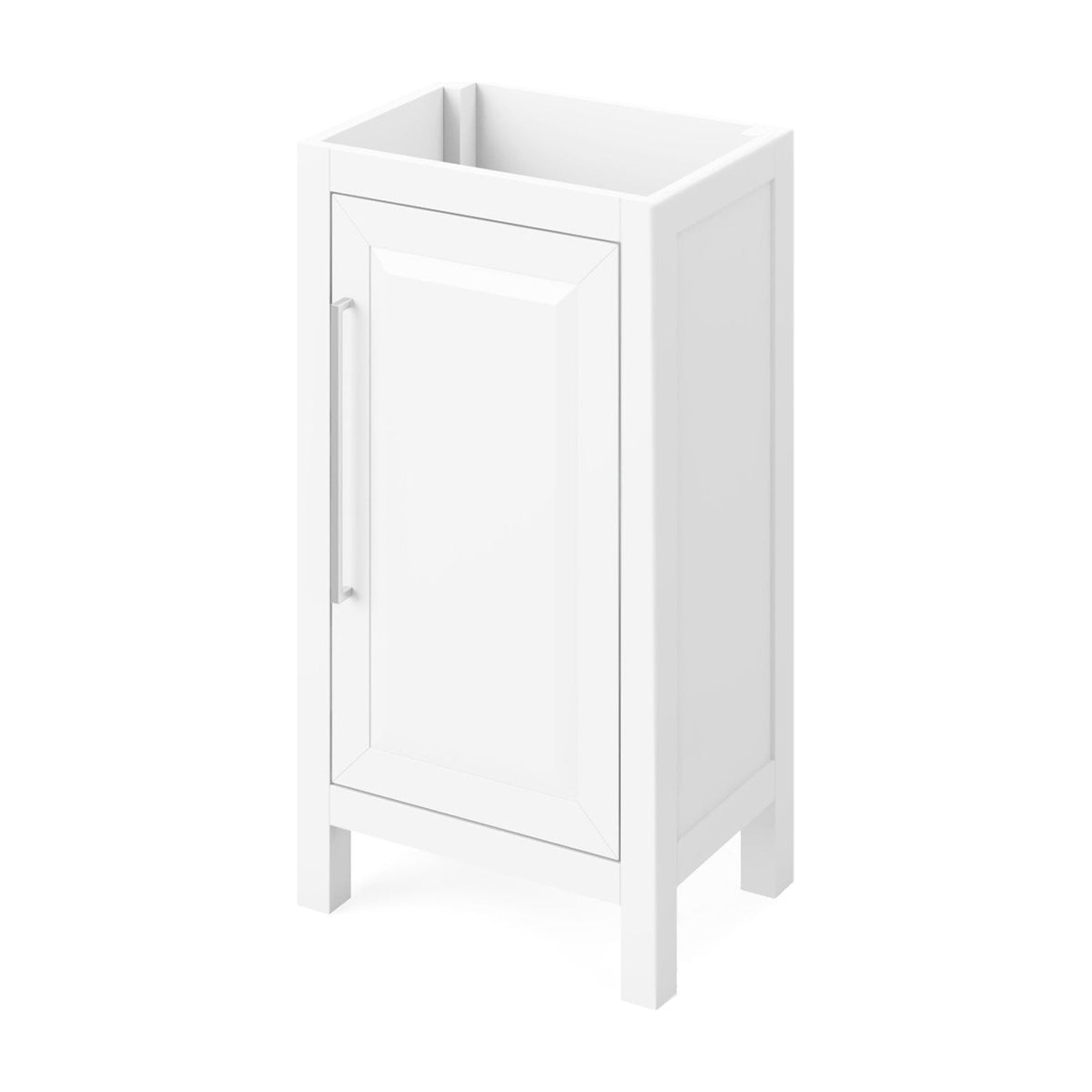 Jeffrey Alexander Cade 18" Single Bowl Freestanding Bathroom Vanity, White