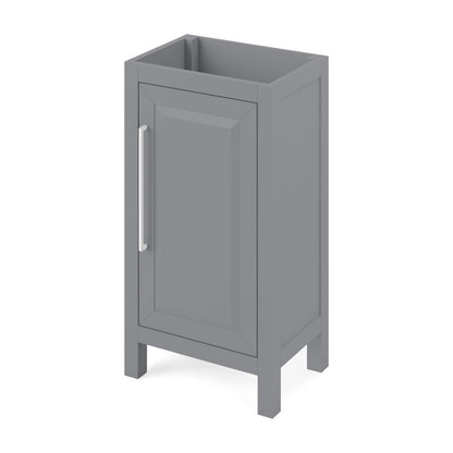 Jeffrey Alexander Cade 18" Single Bowl Freestanding Bathroom Vanity, Grey