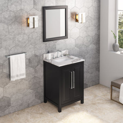 Jeffrey Alexander Cade 24" Single Bowl Freestanding Bathroom Vanity, alternate view