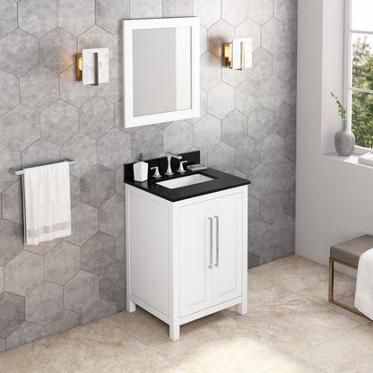 Jeffrey Alexander Cade 24" Single Bowl Freestanding Bathroom Vanity, alternate view