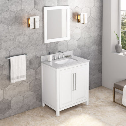 Jeffrey Alexander Cade 30" Single Bowl Freestanding Bathroom Vanity, alternate view