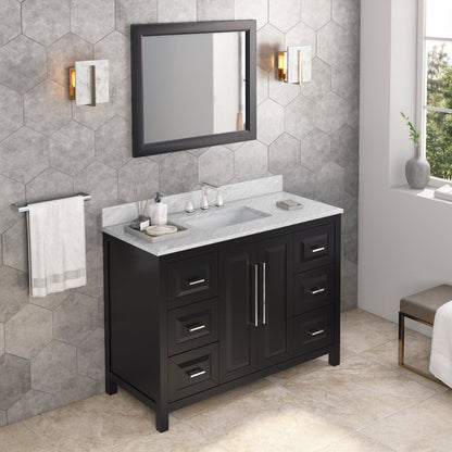 Jeffrey Alexander Cade 48" Single Bowl Freestanding Bathroom Vanity, alternate view