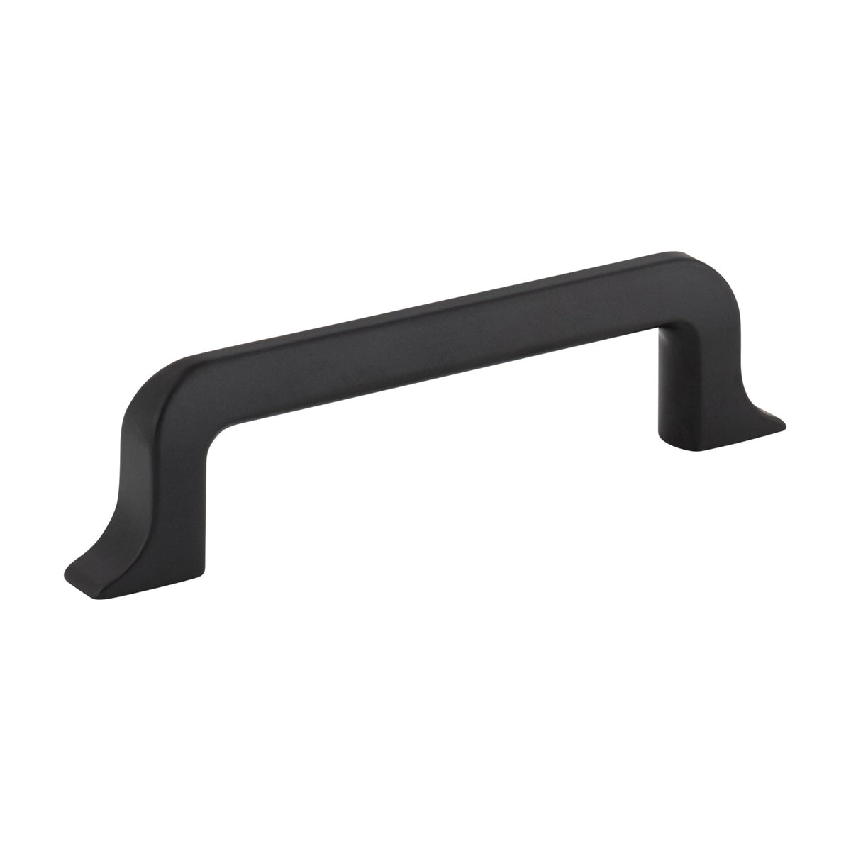 Jeffrey Alexander Callie Handle in Matte Black, 3 3/4"