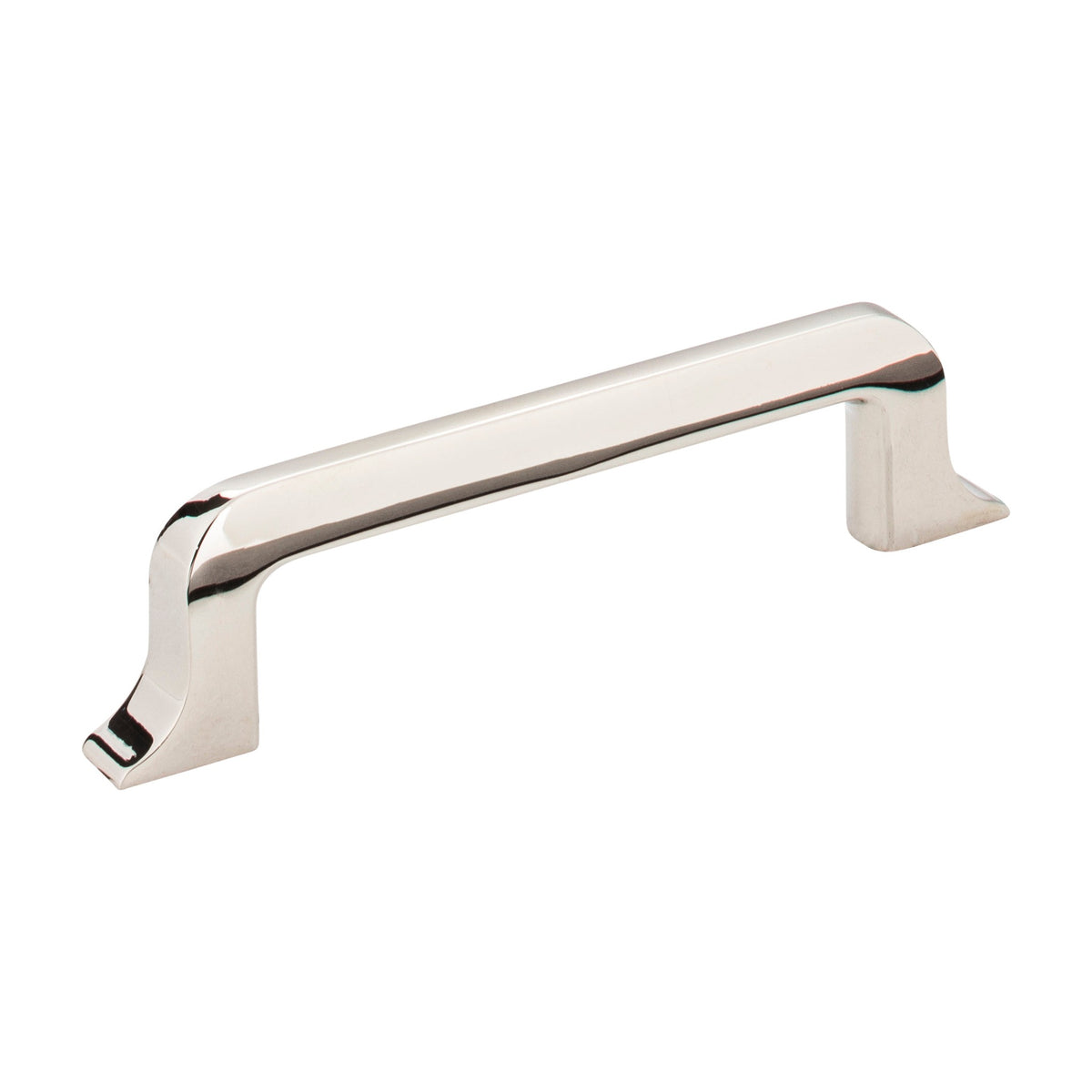 Jeffrey Alexander Callie Handle in Polished Nickel, 3 3/4"