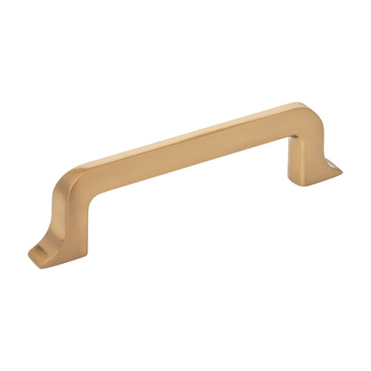Jeffrey Alexander Callie Handle in Satin Bronze, 3 3/4"