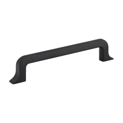 Jeffrey Alexander Callie Handle in Matte Black, 5"