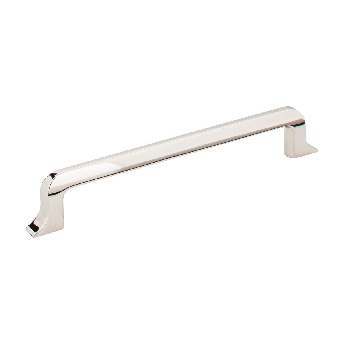 Jeffrey Alexander Callie Handle in Polished Nickel, 6 1/4"