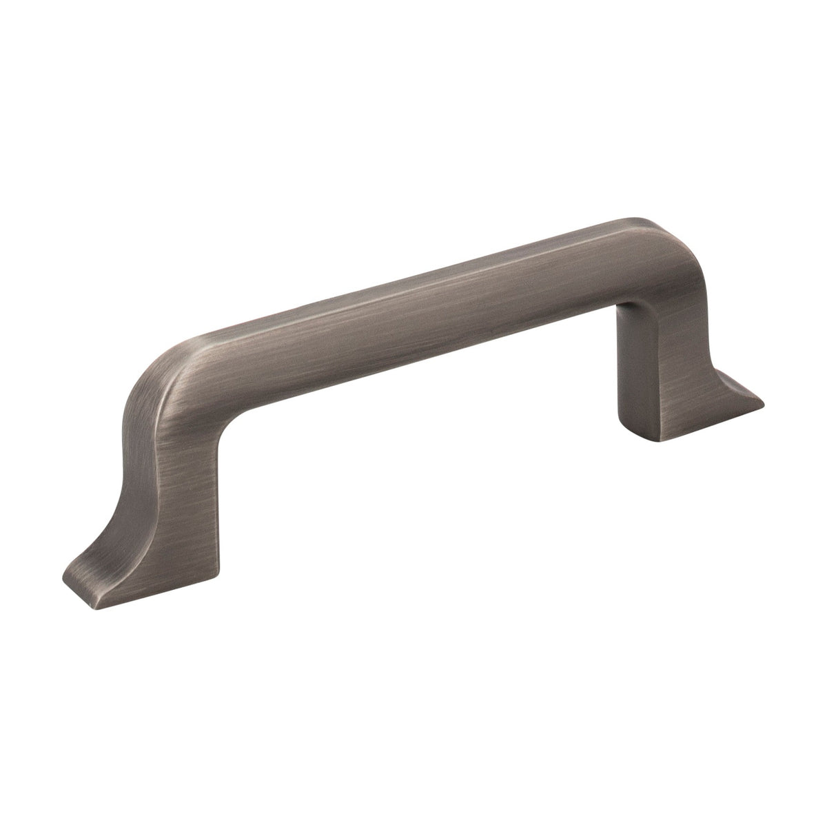Jeffrey Alexander Callie Handle in Brushed Pewter, 3"