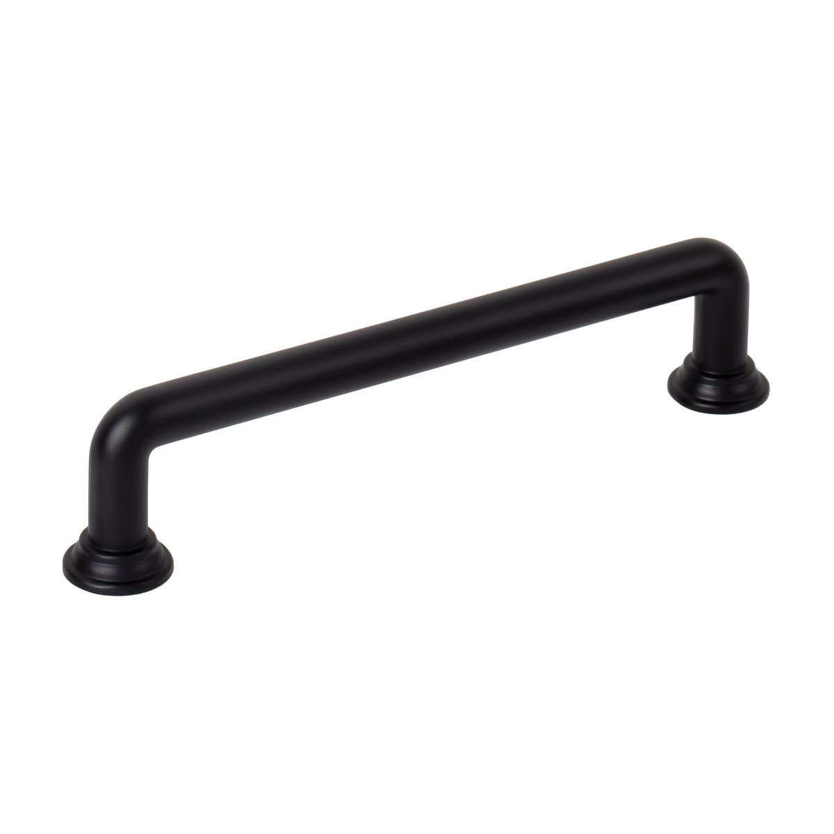 Jeffrey Alexander Davis Handle in Matte Black, 5"