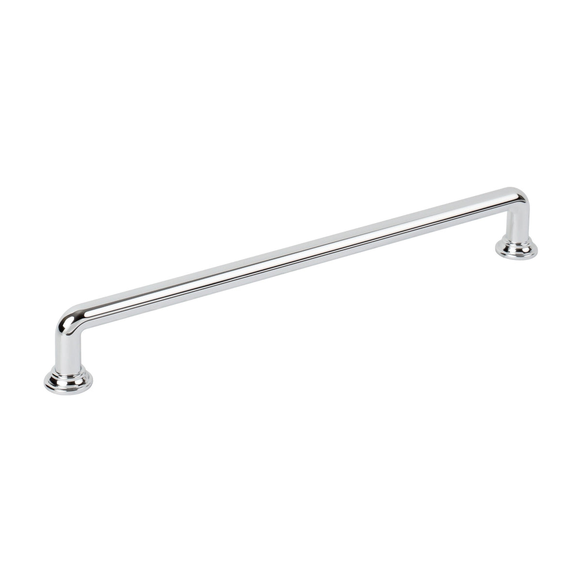 Jeffrey Alexander Davis Handle in Polished Chrome, 8 13/16"