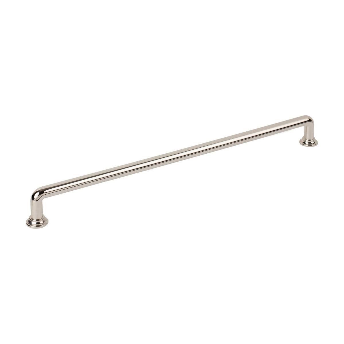 Jeffrey Alexander Davis Handle in Polished Nickel, 12"