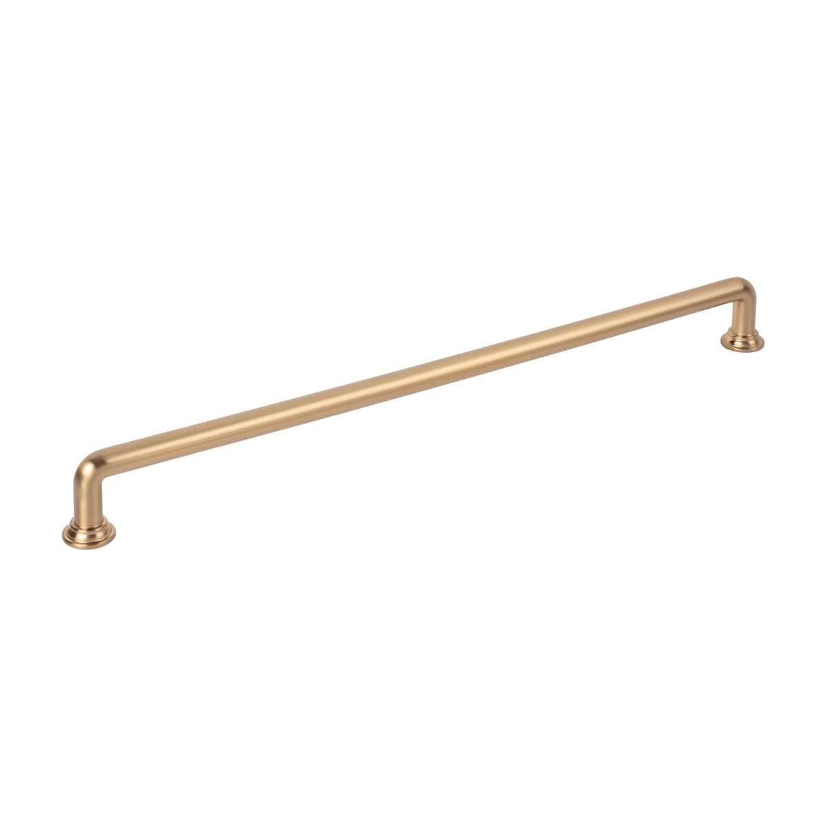 Jeffrey Alexander Davis Handle in Satin Bronze, 12"