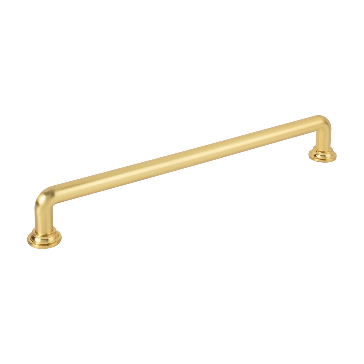 Jeffrey Alexander Davis Handle in Brushed Gold, 12" Appliance Handle