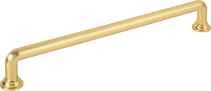 Jeffrey Alexander Davis Handle in Brushed Gold, 12" Appliance Handle