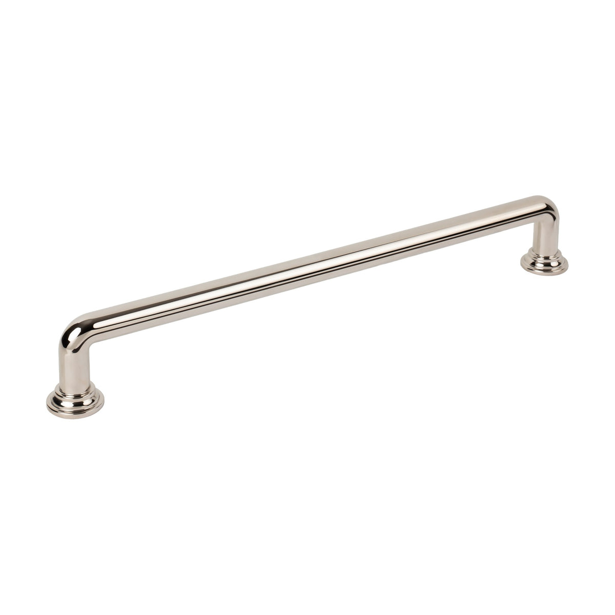 Jeffrey Alexander Davis Handle in Polished Nickel, 12" Appliance Handle