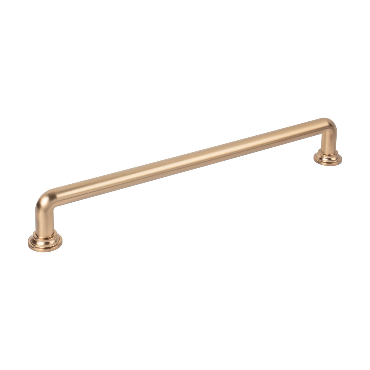 Jeffrey Alexander Davis Handle in Satin Bronze, 12" Appliance Handle