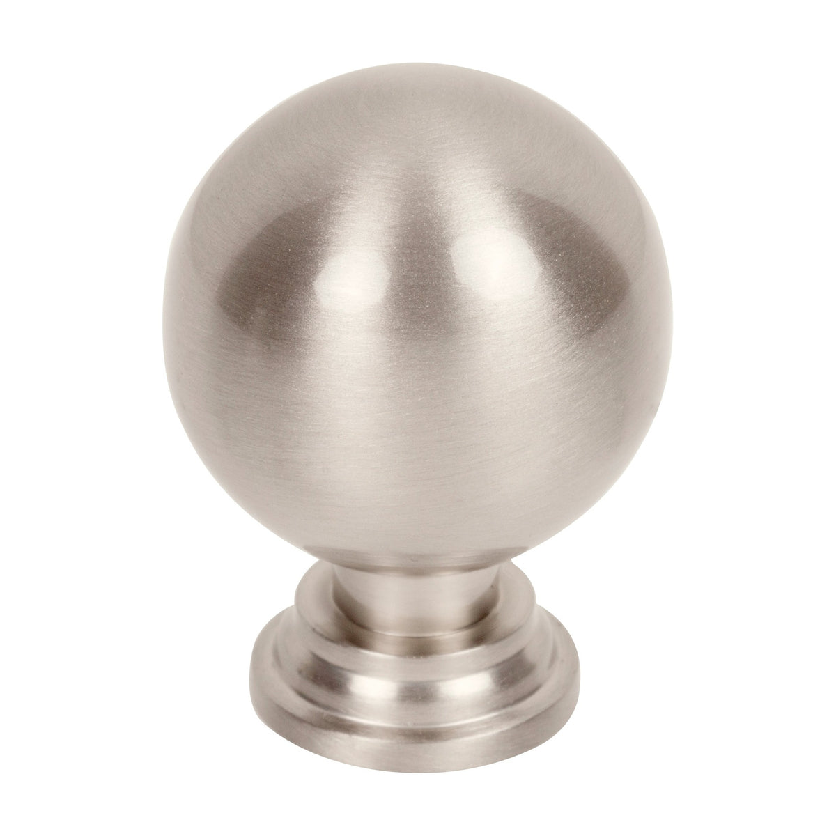 Jeffrey Alexander Davis Handle in Satin Nickel, Knob