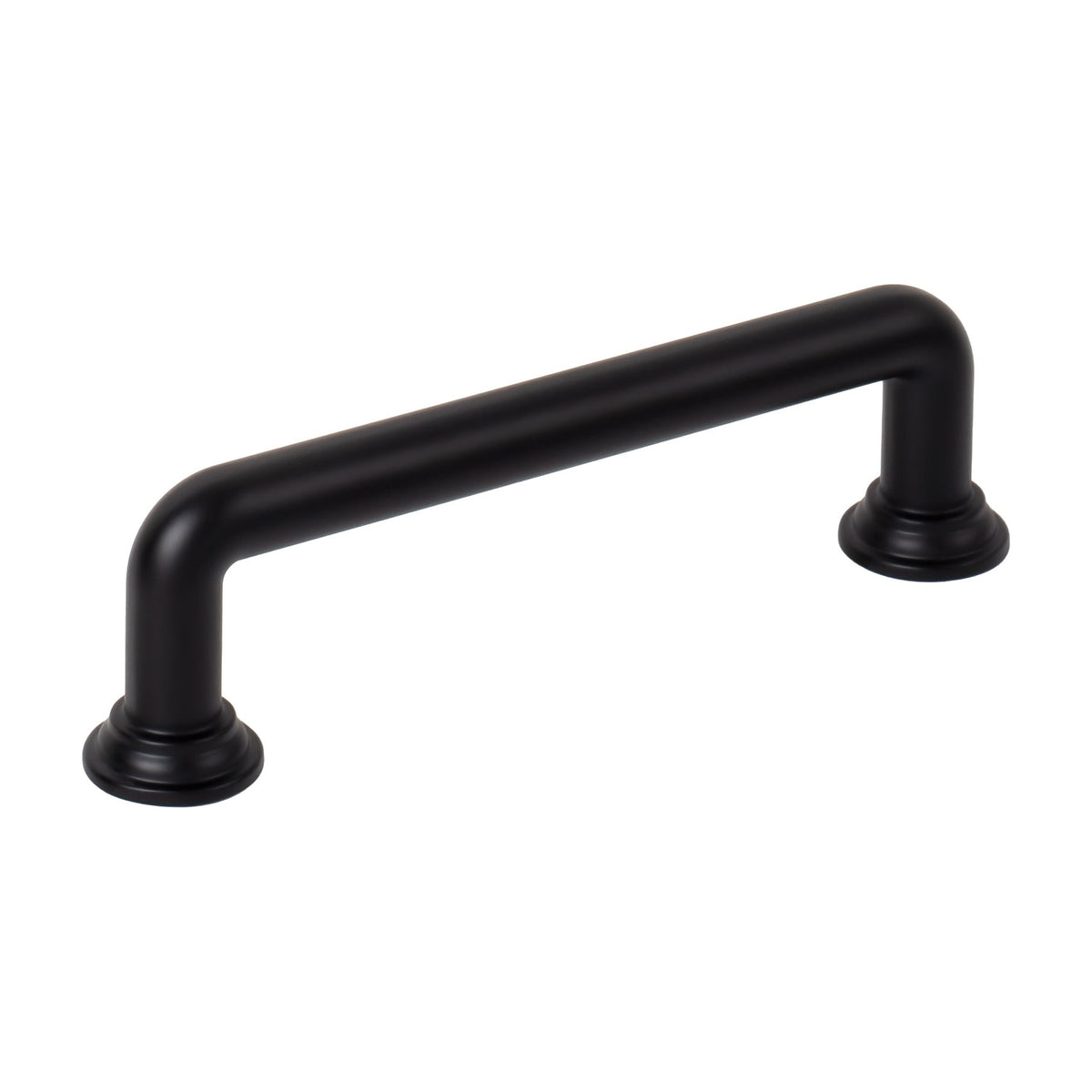 Jeffrey Alexander Davis Handle in Matte Black, 3 3/4"