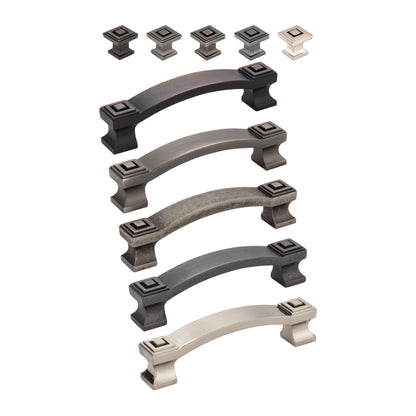 Jeffrey Alexander Delmar Handle knob and pull in all 5 finishes