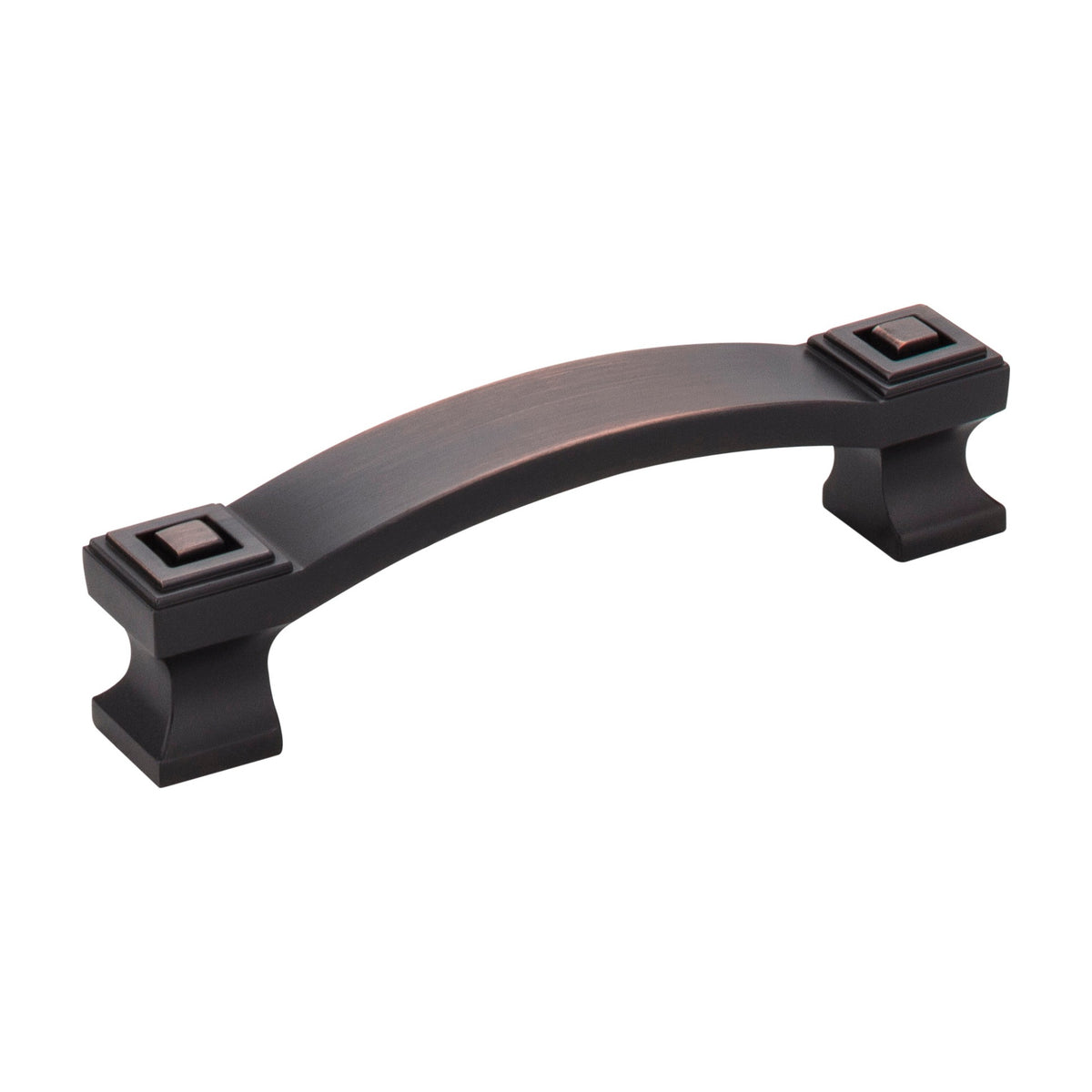 Jeffrey Alexander Delmar Handle in Brushed Oil Rubbed Bronze, 3 3/4"