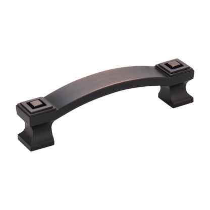 Jeffrey Alexander Delmar Handle in Brushed Oil Rubbed Bronze, 3 3/4"
