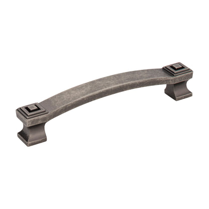 Jeffrey Alexander Delmar Handle in Distressed Pewter, 5"