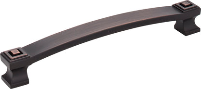 Jeffrey Alexander Delmar Handle in Brushed Oil Rubbed Bronze, 6 1/4"