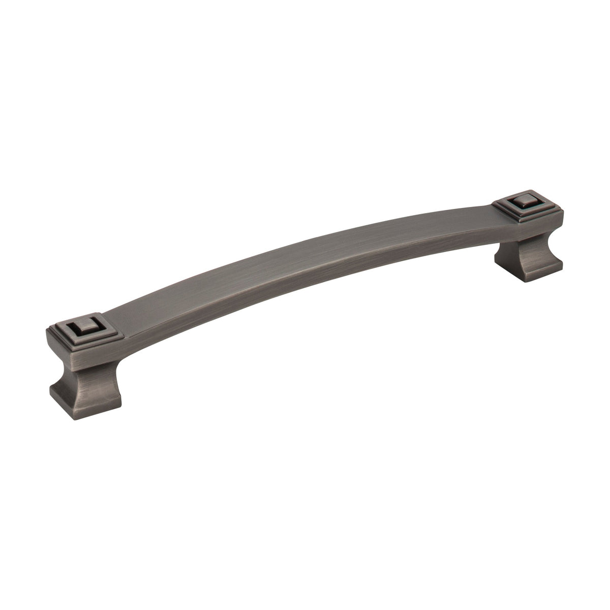 Jeffrey Alexander Delmar Handle in Brushed Pewter, 6 1/4"