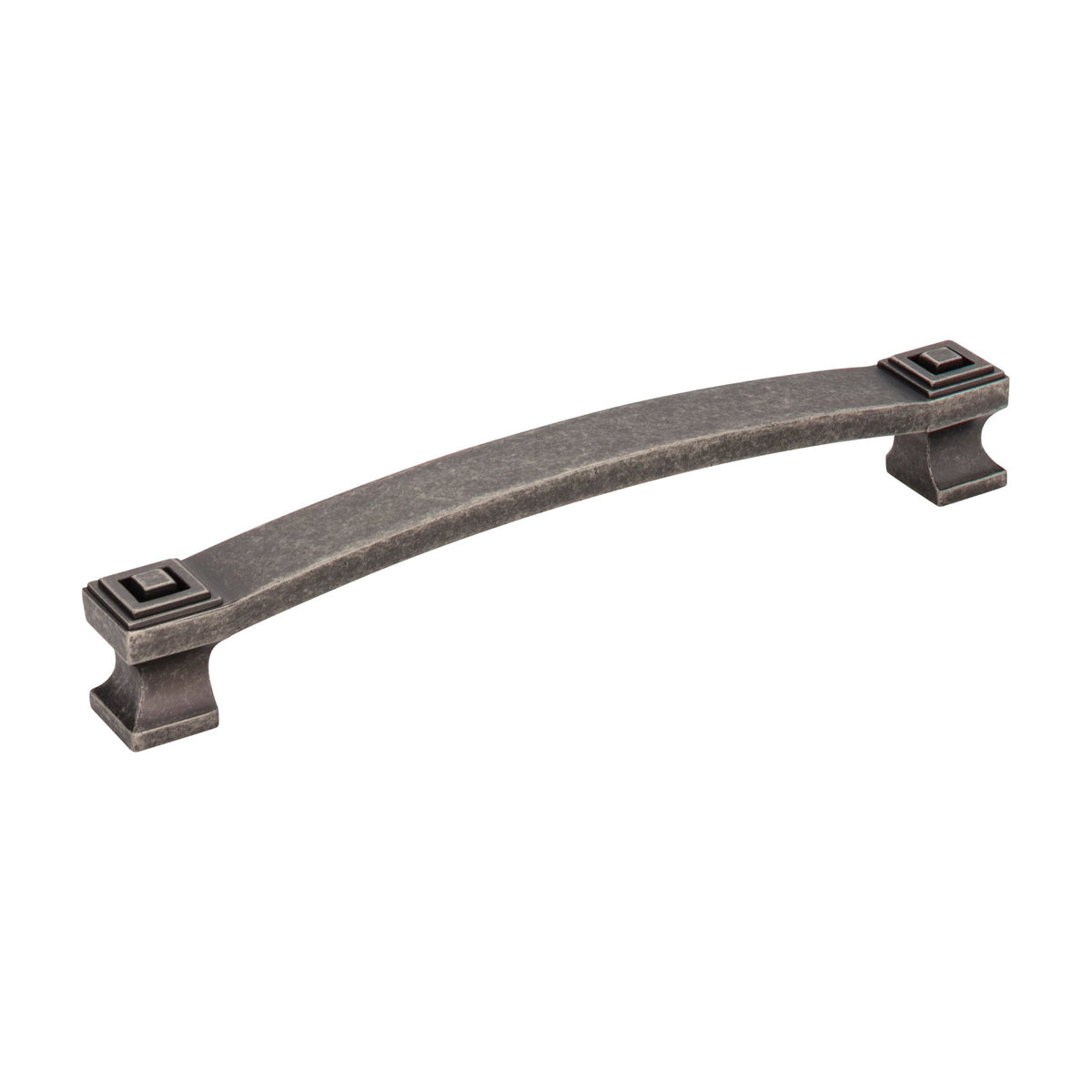 Jeffrey Alexander Delmar Handle in Distressed Pewter, 6 1/4"
