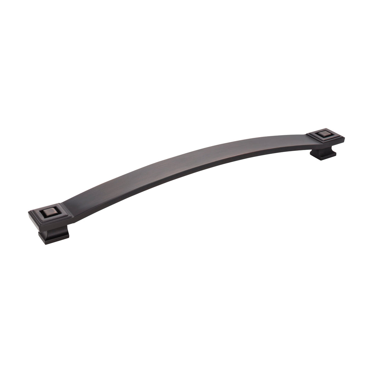 Jeffrey Alexander Delmar Handle in Brushed Oil Rubbed Bronze, 12" Appliance Handle