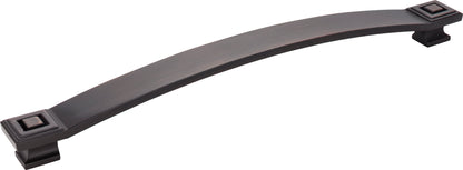 Jeffrey Alexander Delmar Handle in Brushed Oil Rubbed Bronze, 12" Appliance Handle
