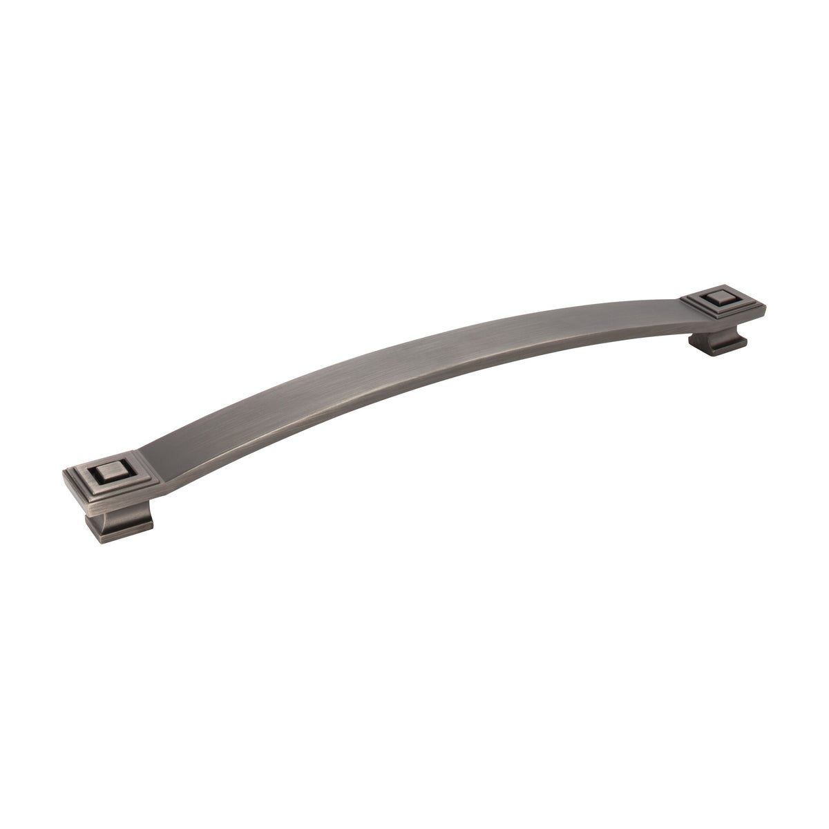 Jeffrey Alexander Delmar Handle in Brushed Pewter, 12" Appliance Handle