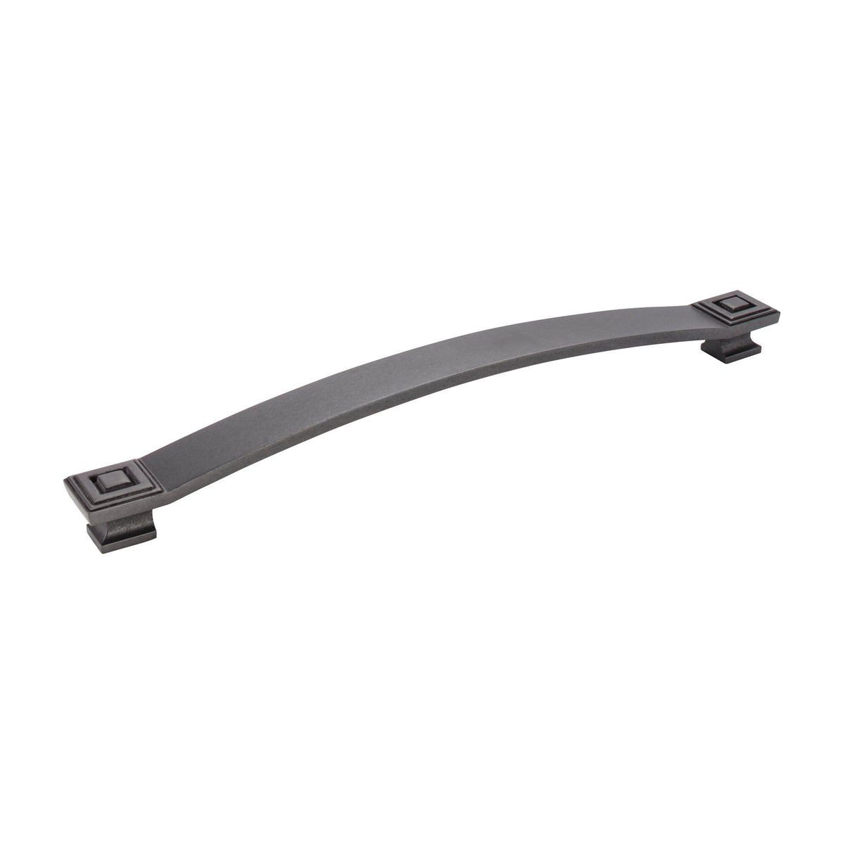 Jeffrey Alexander Delmar Handle in Gun Metal, 12" Appliance Handle