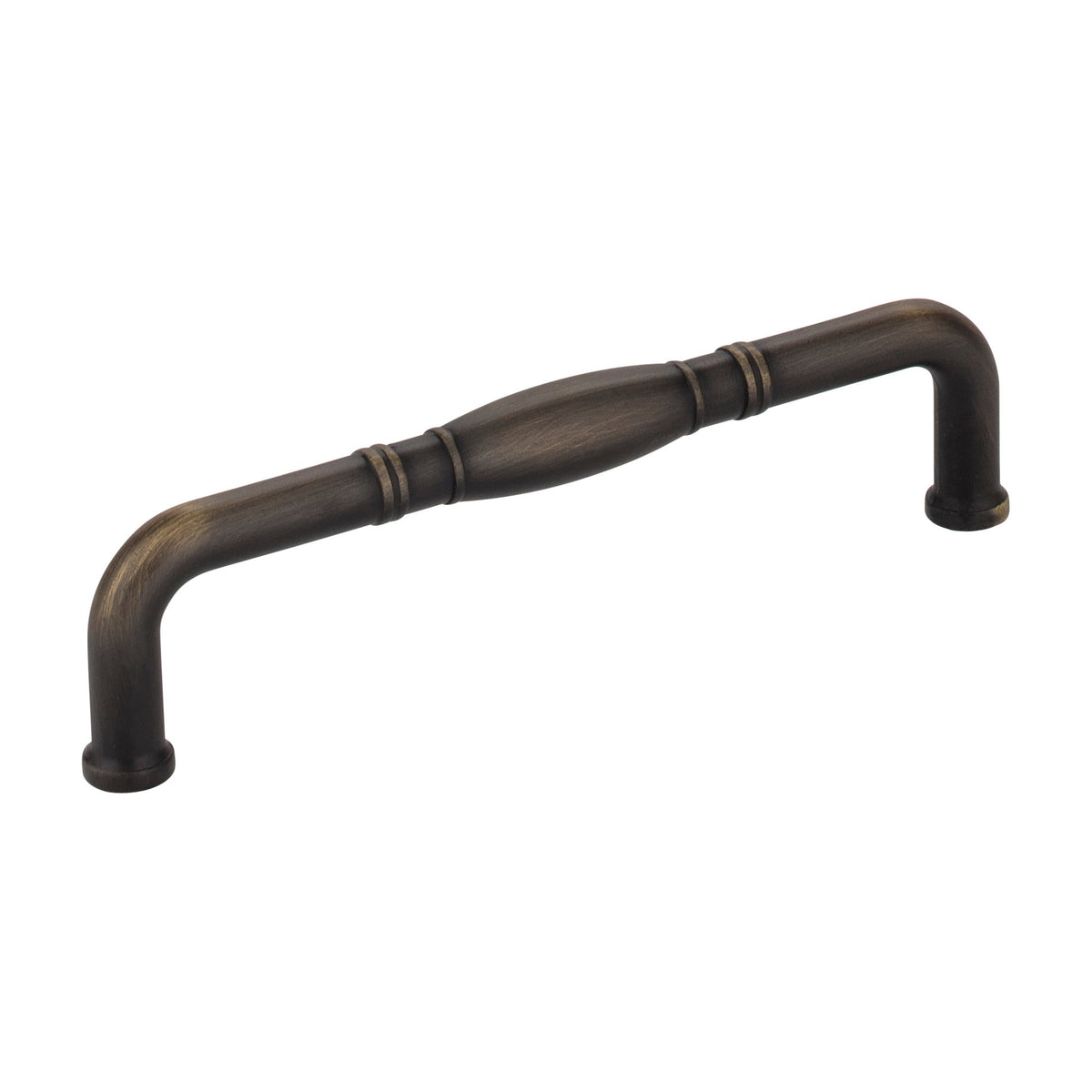 Jeffrey Alexander Durham Handle in Antique Brushed Satin Brass, 5"