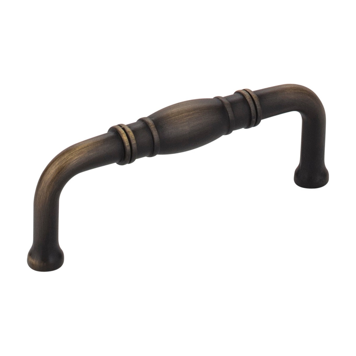 Jeffrey Alexander Durham Handle in Antique Brushed Satin Brass, 3"