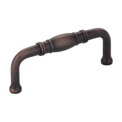 Jeffrey Alexander Durham Handle in Brushed Oil Rubbed Bronze, 3"