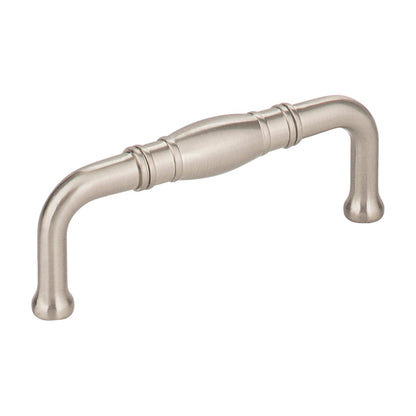 Jeffrey Alexander Durham Handle in Satin Nickel, 3"
