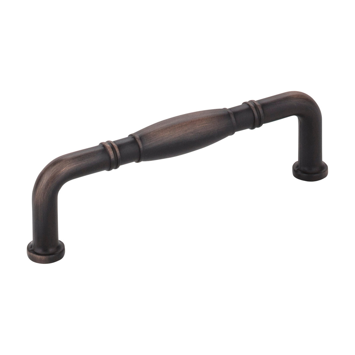 Jeffrey Alexander Durham Handle in Brushed Oil Rubbed Bronze, 3 3/4"