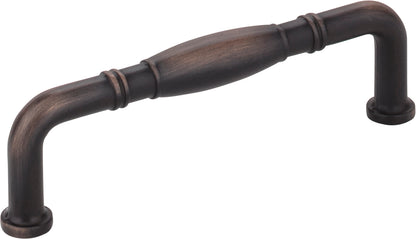 Jeffrey Alexander Durham Handle in Brushed Oil Rubbed Bronze, 3 3/4"