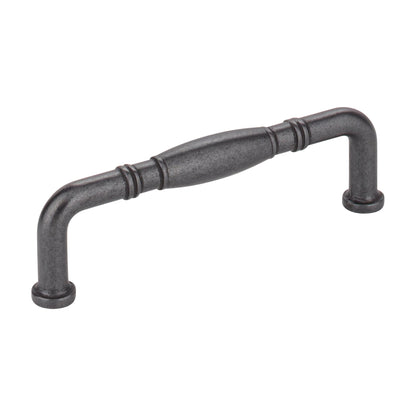 Jeffrey Alexander Durham Handle in Gun Metal, 3 3/4"