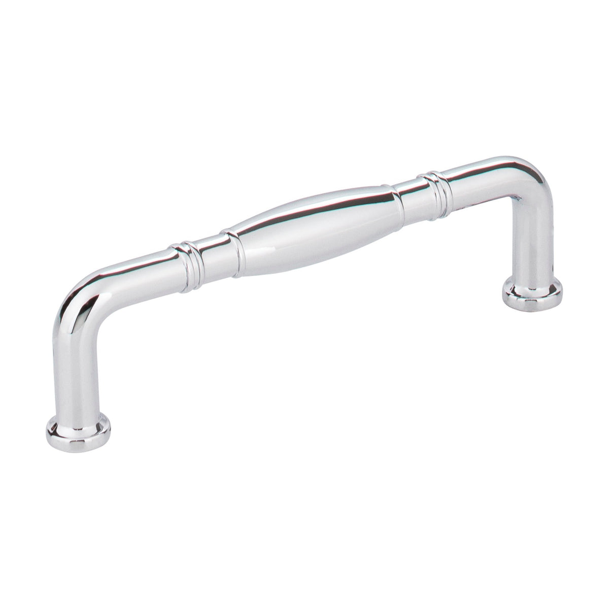 Jeffrey Alexander Durham Handle in Polished Chrome, 3 3/4"