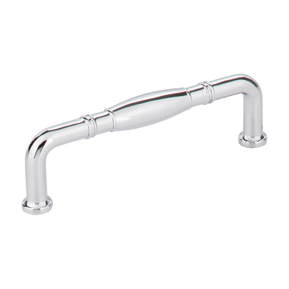 Jeffrey Alexander Durham Handle in Polished Chrome, 3 3/4"