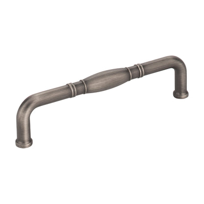 Jeffrey Alexander Durham Handle in Brushed Pewter, 5"