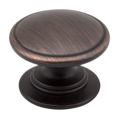 Jeffrey Alexander Durham Handle in Brushed Oil Rubbed Bronze, Knob