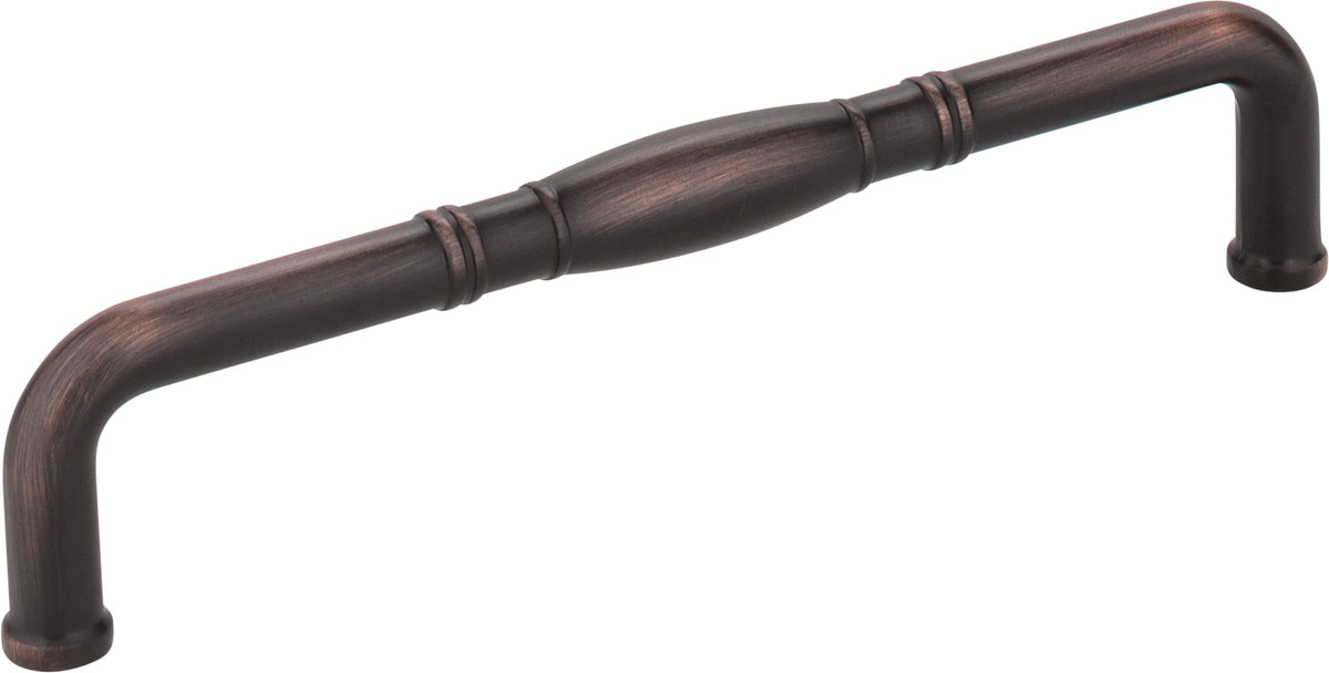 Jeffrey Alexander Durham Handle in Brushed Oil Rubbed Bronze, 6 1/4"