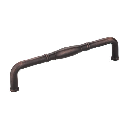 Jeffrey Alexander Durham Handle in Brushed Oil Rubbed Bronze, 6 1/4"
