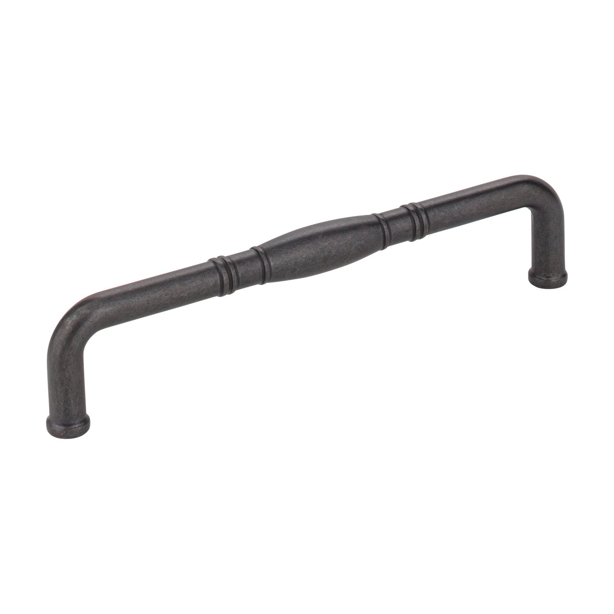Jeffrey Alexander Durham Handle in Gun Metal, 6 1/4"